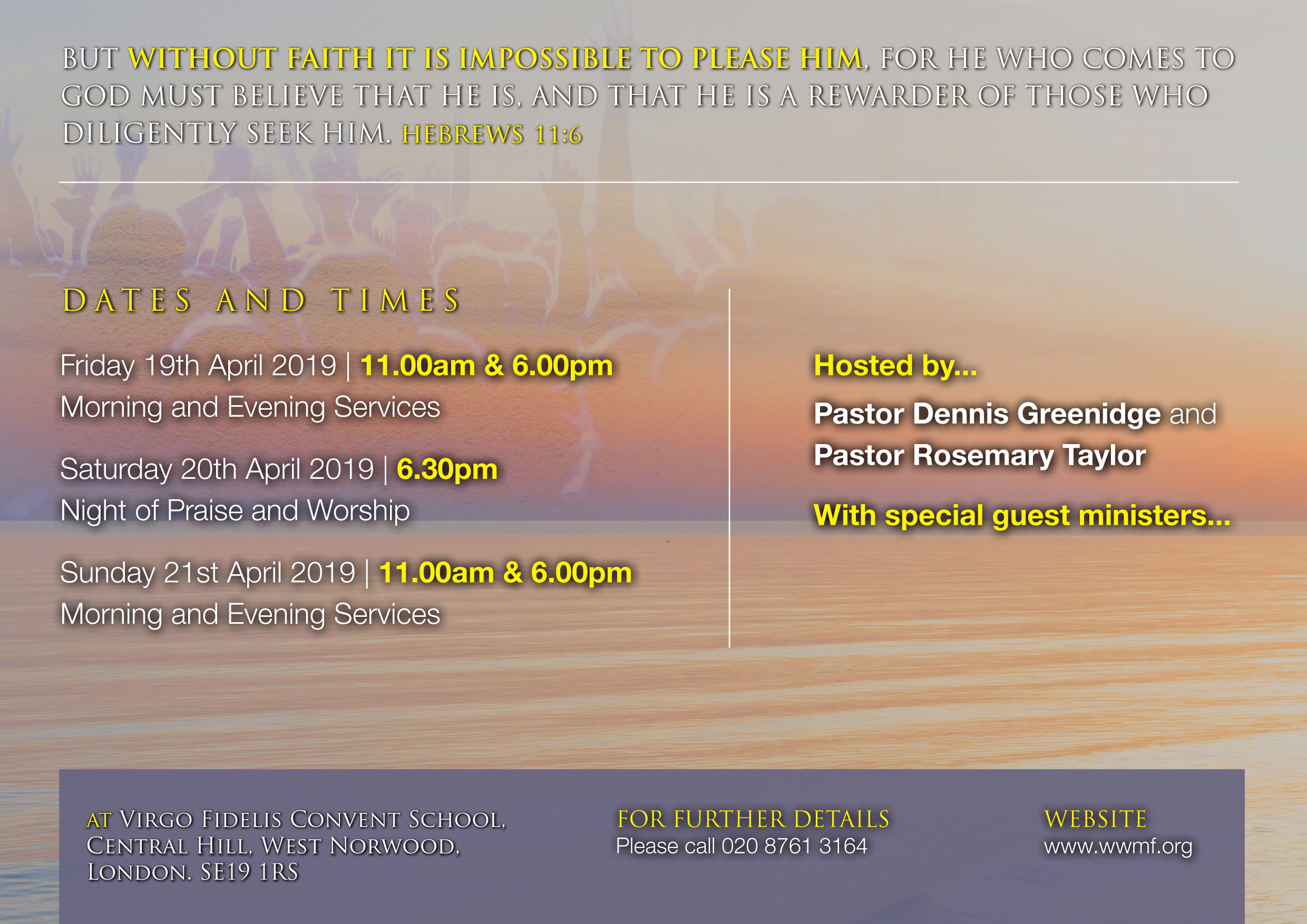 Passover Conference 2019 Worldwide Mission Fellowship